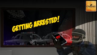 PRANK CALLER GETS ARRESTED  CSGO [upl. by Nanis]