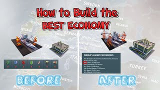 Building a Winning Economy in Conflict of Nations WW3  Step by Step [upl. by Qooraf]