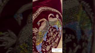 Best handworked cushion covers viralvideo trending viralshort viralshorts fashion embroidery [upl. by December]