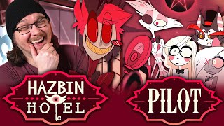 HAZBIN HOTEL PILOT EPISODE REACTION  1x0  First Time Watching [upl. by Rosanne]