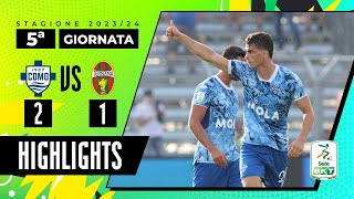 Como vs Ternana 21  Il Como vince in rimonta sulla Ternana  HIGHLIGHTS SERIE BKT 2023  2024 [upl. by Gibbon400]