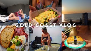 Gold Coast Vlog 😍 OBagel Noodle Broadbeach VUE Broadbeach GYM Car Hunting  MaryJane Overall [upl. by Kaasi]