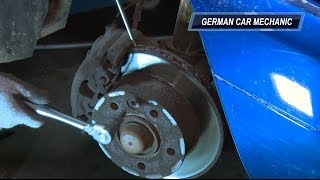 MERCEDES SPRINTER  Замена тормозных колодок и дисков How to Replace Disc Brakes [upl. by Rockafellow]