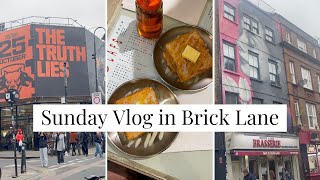 🇬🇧🇲🇦 Weekend Vlog in Brick Lane  East London [upl. by Hennie]