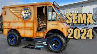 SEMA 2024  Day 1  Jeeps Offroad Overlanding [upl. by Anilok342]