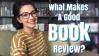 WHAT MAKES A GOOD BOOK REVIEW [upl. by Anire]