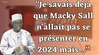 Babacar Justin Ndiaye  quotLa vérité est que Macky voulait un 3e mandat mais il a fait demitourquot [upl. by Euqirrne]