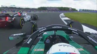 Hulkenberg pulls the best overtake of the race while casually talking to his engineer on damp track [upl. by Duston792]