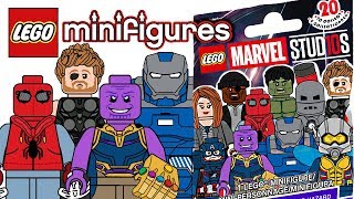 LEGO Marvel Studios Minifigures  CMF Draft [upl. by Scribner]