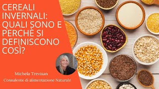 Cereali invernali quali sono e perché si definiscono così [upl. by Eiclud]