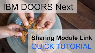 IBM DOORS Next Generation How to share a module as a link [upl. by Micco]