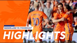 Highlights Nederland  Ivoorkust 04062017 [upl. by Hakvir]