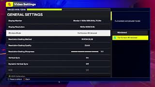 NBA 2K25 How to Change Display Mode Full Screen Windowed Borderless [upl. by Affer]