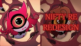 Hazbin hotel nifty re redesign [upl. by Aisa]