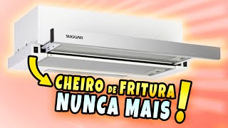 Depurador Slim de Embutir da Suggar DE61LX  Resenha  Unboxing  Como instalar na Cozinha Pequena [upl. by Isma]