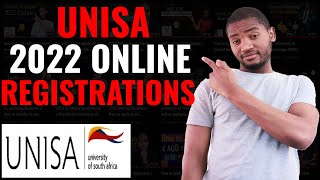 UNISA 2022 Registrations  How to register at UNISA online [upl. by Acisey]