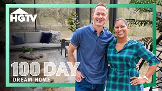 Bringing the Outdoors Inside for Nature Lovers  Full Episode Recap  100 Day Dream Home  HGTV [upl. by Pace676]