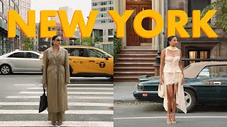 NEW YORK VLOG 2024  fashion week  hourglass trip  the best food in NYC [upl. by Narok620]