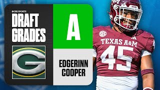 2024 NFL Draft Grades Packers select Edgerrin Cooper No 45 Overall  CBS Sports [upl. by Grose]