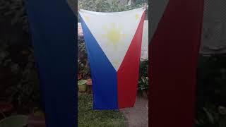 2 3x5 flag and 1 small flag🇵🇭🇵🇭 [upl. by Elahcim]