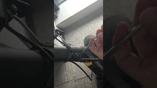 How to solve the handlebar shaking problem of JOYORTODIMART scooters automobile escooter [upl. by Verne]