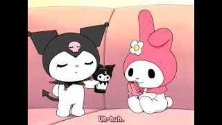 Kuromi Shows Off Her New Phone ☆ Onegai My Melody ENG Fandub [upl. by Kcirddec]