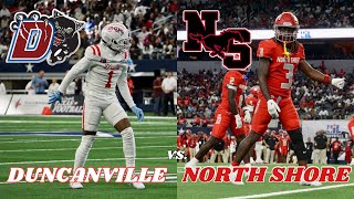 Duncanville STILL Runs Texas High School Football 👀  Duncanville vs North Shore Highlights 🎥 [upl. by Willis]