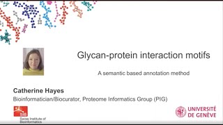 Glycanprotein interaction motifs  A semantic based annotation method [upl. by Aisital]