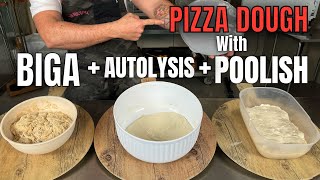 Biga  Autolysis  Poolish in 1 Pizza Dough and this Happened [upl. by Llig]