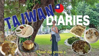 🏮Taiwan vlog🏮台湾 夜市 寺院 食べ物多め3泊4日台北旅行 [upl. by Gayl]