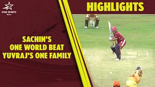 Alviro Petersen Guides Sachins One World Team to Victory  One Family One World Cup Highlights [upl. by Willin]