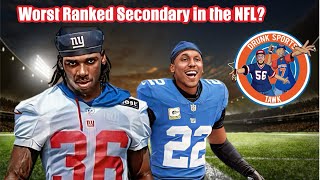 Adoree Jackson is back with The Giants but with the worst secondary in football will it help [upl. by Penni]