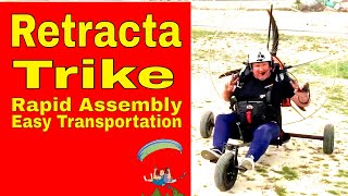 The Retracta Trike  Easy Transportation and Rapid Assembly [upl. by Ahsael]