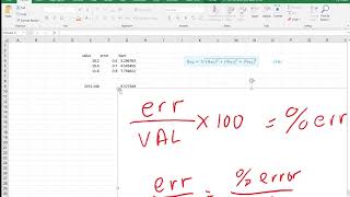 Error Propagation Multiplication Division [upl. by Eceryt]