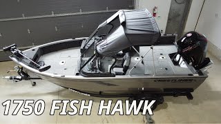 Crestliner 1750 Fish Hawk Walk Through [upl. by Angelika868]