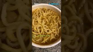 Sopas instantáneas con camarones bofos [upl. by Cela]