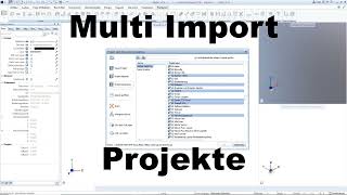 In Allplan mehrere Projektsicherungen einlesen [upl. by Graham]