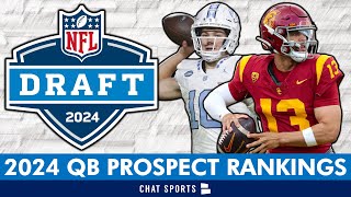 2024 QB Prospect Rankings The 12 Best QBs In The 2024 NFL Draft Ft Caleb Williams  NFL Draft News [upl. by Ruthy]