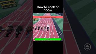 How to Win 100m Roblox Track and Field Mobile [upl. by Boyer19]