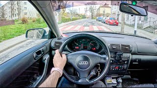 2002 Audi A3 8L 19 TDI PD 130HP 0100 POV Test Drive 1676 Joe Black [upl. by Fairley]