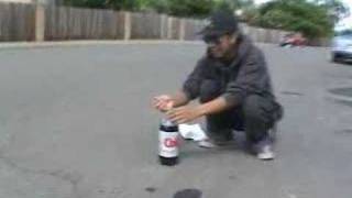 Mixing Mentos with Diet Coke Experiment [upl. by Auhel328]