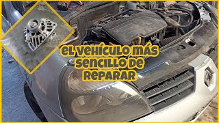 como sacar y reparar alternador Clio 12 16 válvulas renault [upl. by Cesare]