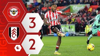 Brentford 32 Fulham  Derby Day Victory 🐝  Premier League Highlights [upl. by Castle970]