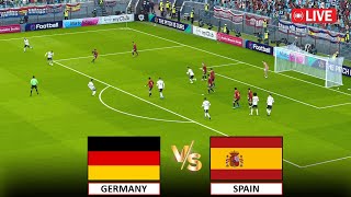 🔴LIVE  SPAIN vs GERMANY I QUARTER FINAL I FULL MATCH STREAMING I eFOOTBALL PES 21 GAME [upl. by Colb54]