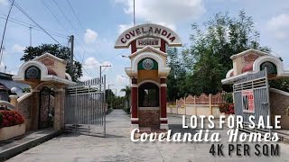 AFFORDABLE LOTS AT COVELANDIA HOMES SAN FERNANDO PAMPANGA [upl. by Melvyn272]