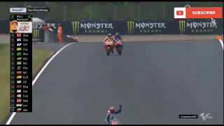 MotoGP japan 2019  Hafizh Syahrin l Towing l Marc Marquez [upl. by Assirralc660]