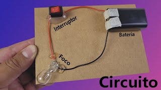 Circuito Eléctrico mas sencillo del Mundo [upl. by Phineas]