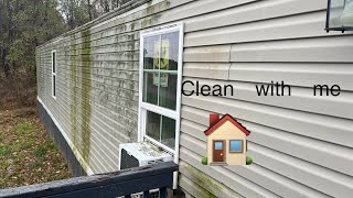 Mobile Home Living  Clean with me  Disaster [upl. by Goss]