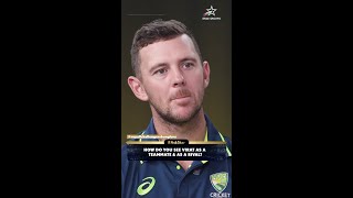 Hazelwood talks about his bond with Kohli ahead of the ToughestRivalry [upl. by Etnoval172]