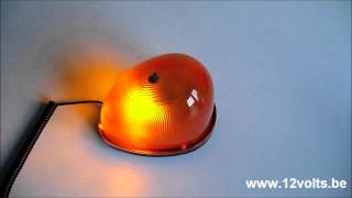 GYROPHARE LED GOUTTE DEAU ORANGE [upl. by Maite]